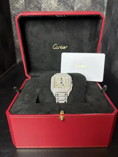 Cartier Santos ‘midi’ Full Bussdown Lab