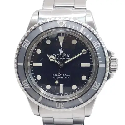 Rolex Submariner 5513 Stainless Steel Black