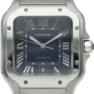 Cartier Santos de Cartier LM blue