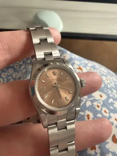 Rolex Silver Women's oyster perpetual