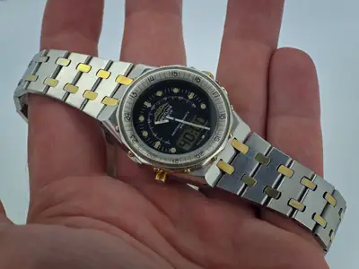Breitling Navitimer 2400 Ana-Digi Running LCD