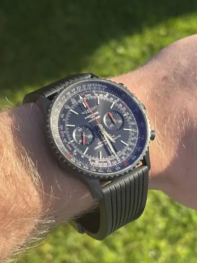 Breitling Navitimer 01 Blacksteel Chronograph Black
