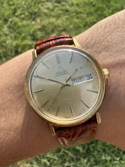 Omega Seamaster Day Date Gold Plated