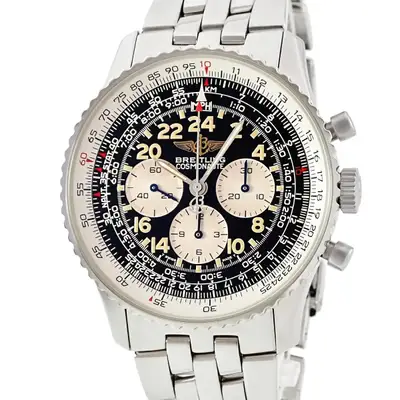 Breitling NAVITIMER COSMONAUTE A12023 BLACK CHRONOGRAPH