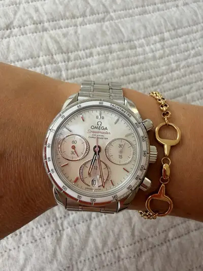 Omega Speedmaster Co-Axial Chronometer Chronograph Diamond