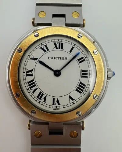 Cartier Santos Ronde 8191 18K Gold