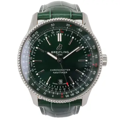 Breitling Navitimer 41 Steel Leather A17326361L1P1