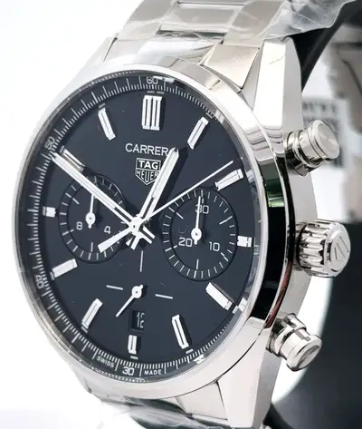 TAG Heuer Carrera Chronograph CBN2010.BA0642 /Card
