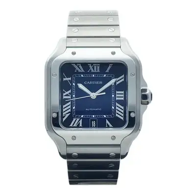 Cartier Santos Large 4072 Steel Blue