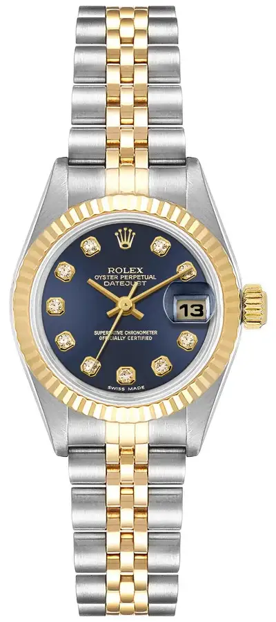 Rolex -Datejust Diamond Markers 18k Gold