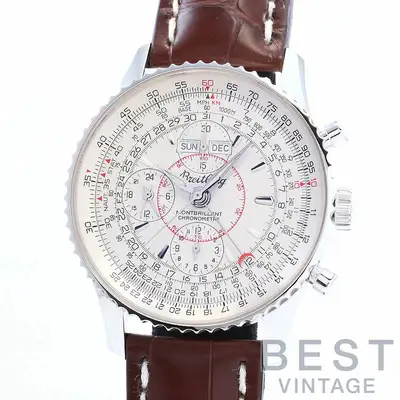 Breitling NAVITIMER MONTBRILLANT DATORA K18 White
