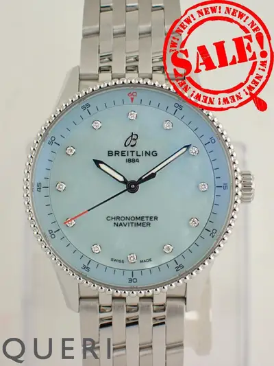 Breitling Navitimer MOP Ice Blue A77320171C1A1