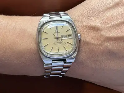 Omega Seamaster Cal.1020 Silver Day/Date TV