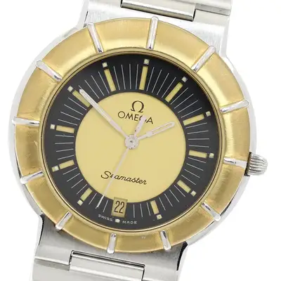 Omega Seamaster Date Gold Black TO3316385