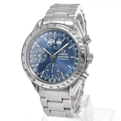 Omega Speedmaster Day-Date Chronograph Stainless Steel