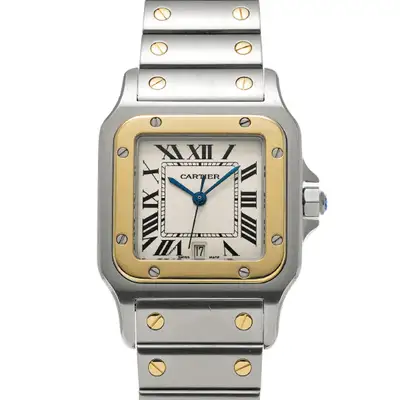 Cartier Santos W20011C4 Stainless Steel Ivory
