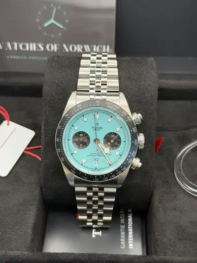 Tudor Black Bay Chronograph Flamingo Blue