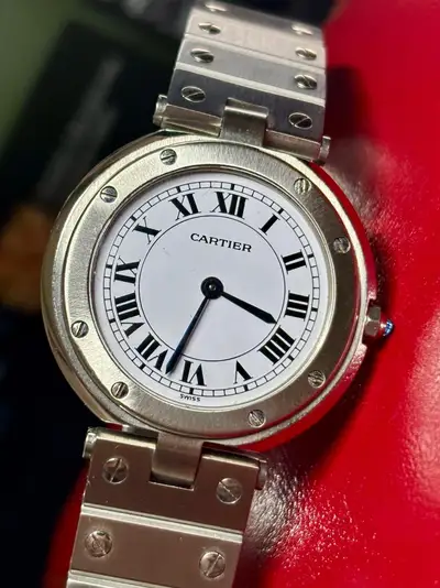 Cartier Santos Medium Stainless Steel "Vendome
