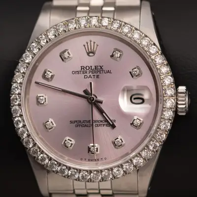 Rolex Datejust Diamond Bezel 2.20ct