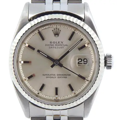 Rolex Datejust Stainless Steel 18K White