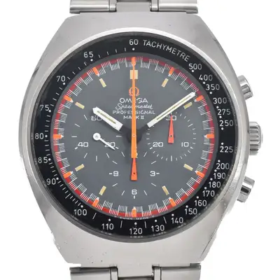 Omega OMEGA Speedmaster Mark II 145.014 Chronograph Hand Winding Men's Watch E#146941