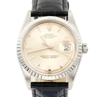 Rolex Datejust SS Stainless Steel Black