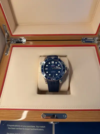 Omega Seamaster Diver Blue Ceramic Bezel