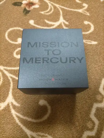 Omega Swatch Omega Mission to Mercury Speedmaster