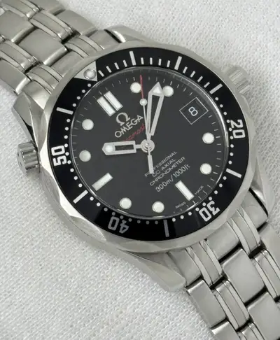 Omega Seamaster Diver Co Axial Black