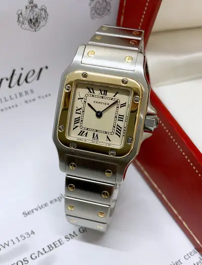 Cartier Santos Galbee W20012C4 Bi/Colour in