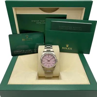 Rolex Oyster Perpetual 126000 Steel Candy