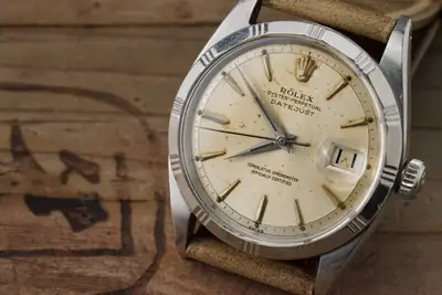 Rolex c1960 Bamboo Bezel ROLEX DateJust 1603