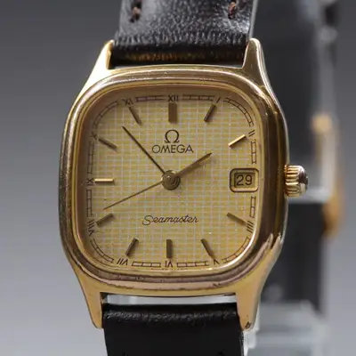 Omega Seamaster Cal.1426 Gold Battery