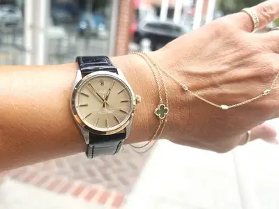 Rolex 18K Yellow Gold Oyster Perpetual
