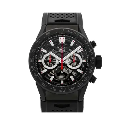 TAG Heuer Carrera Chronograph Blk Ceramic