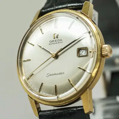 Omega *OH OMEGA Seamaster Cal.565 Gold Date
