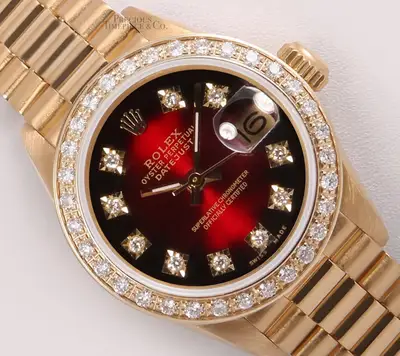 Rolex Datejust 18K President Yellow Gold