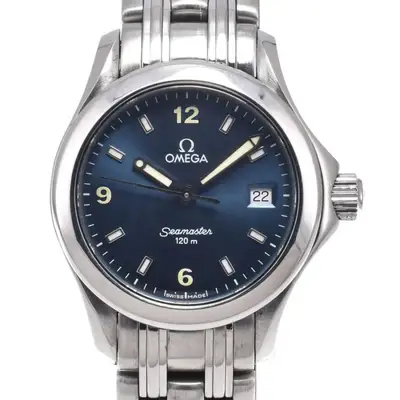 Omega Seamaster 120 Date Blue Stainless