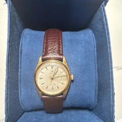 Rolex Oysterdate Gold Plated Ref 6066