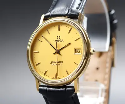 Omega *Near OMEGA Seamaster Cal.1432 Qz JAPAN