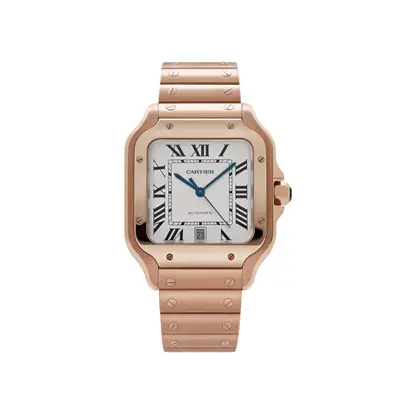 Cartier Santos WGSA0018 Large Rose Gold