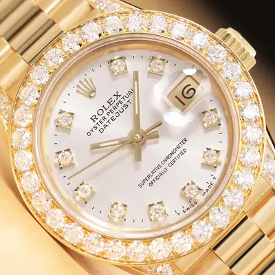 Rolex DATEJUST PRESIDENT FACTORY 1.5 CT