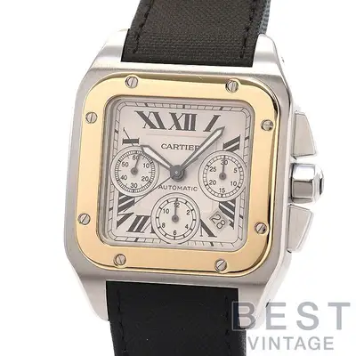 Cartier Santos 100 Extra-Large Model Chronograph