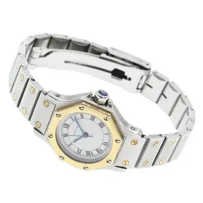 Cartier SANTOS OCTAGONAL SM SS White