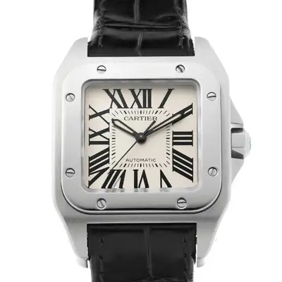 Cartier Santos W20106X8 2878) 44. Silver