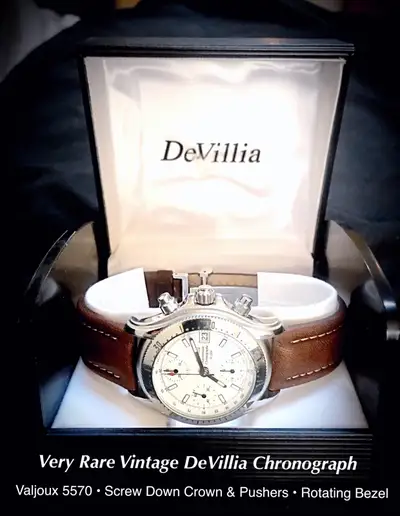 Unknown Very DeVillia Chronograph w/ Paperwork (NIB)
