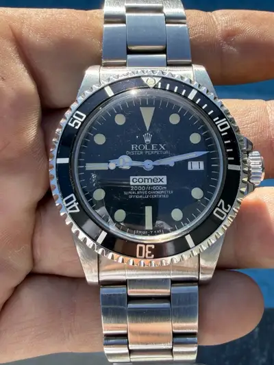 Rolex ROLEX SEA-DWELLER 1665 VINTAGE WATCH 1978 WITH CUSTOM COMEX DIAL