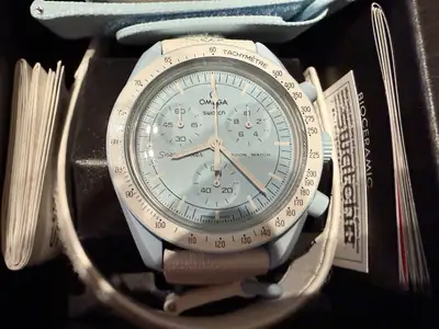 Omega Swatch x Omega Moonswatch Mission To