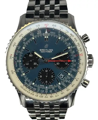 Breitling Navitimer AB0121 stainless steel chronograph