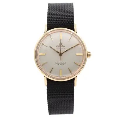 Omega Seamaster De Ville 14k Gold